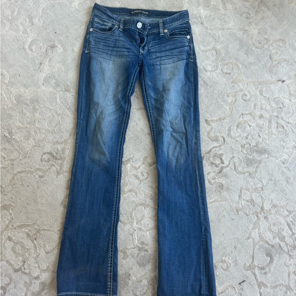 Express Women's Blue Jeans